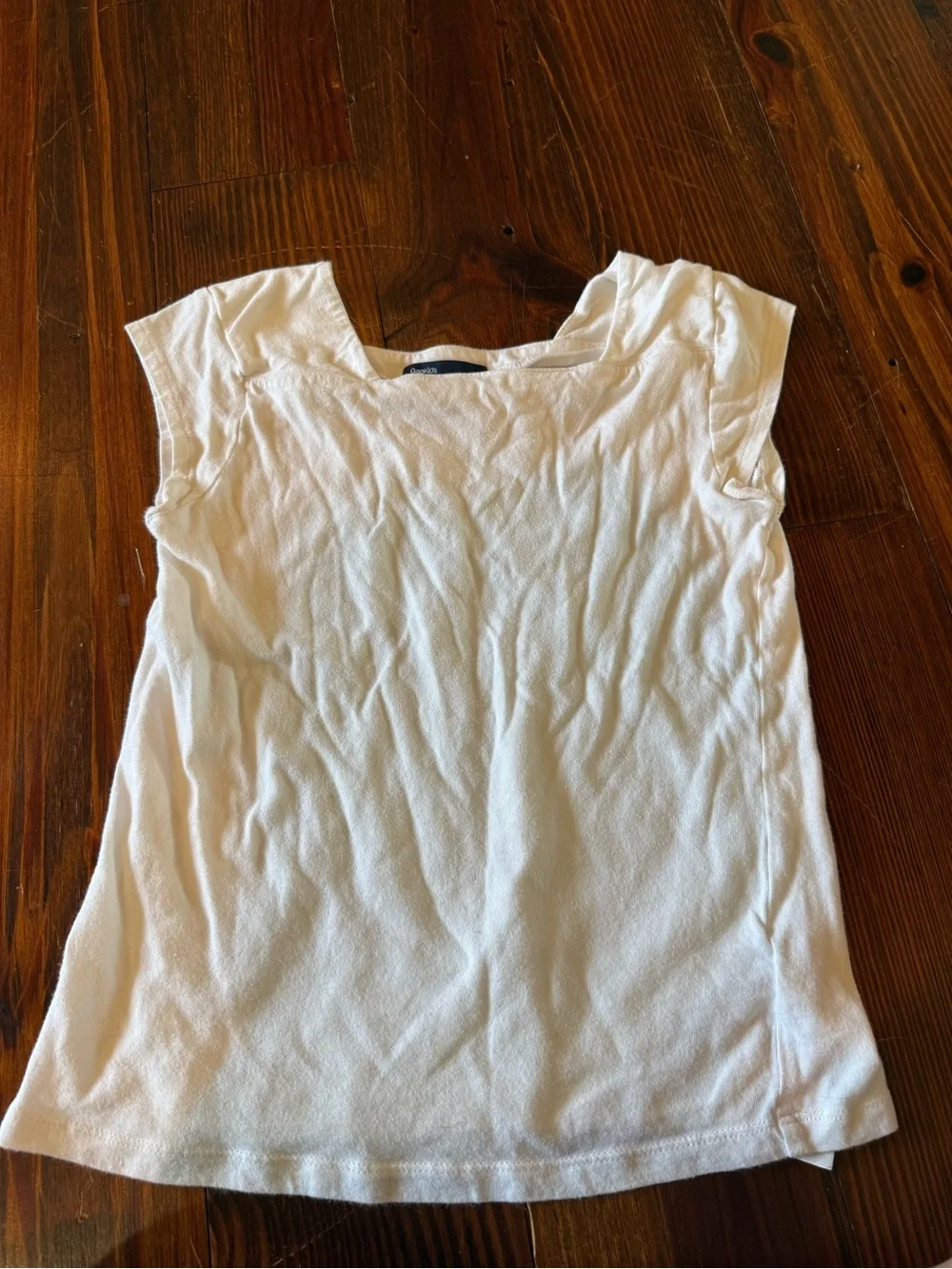 Gap Kids White Cap Sleeve Top